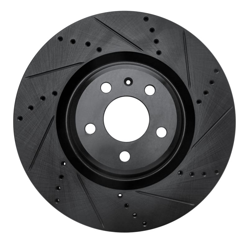 R1 Concepts — R1 12-20 Audi A7 Quattro Front Right Drilled & Slotted Black Brake Rotor
R1 Brake Rotor Drill