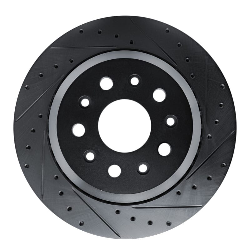 R1 Concepts — R1 20-25 Jeep Gladiator Rear Right Drilled & Slotted Black Brake Rotor
R1 Brake Rotor Drill