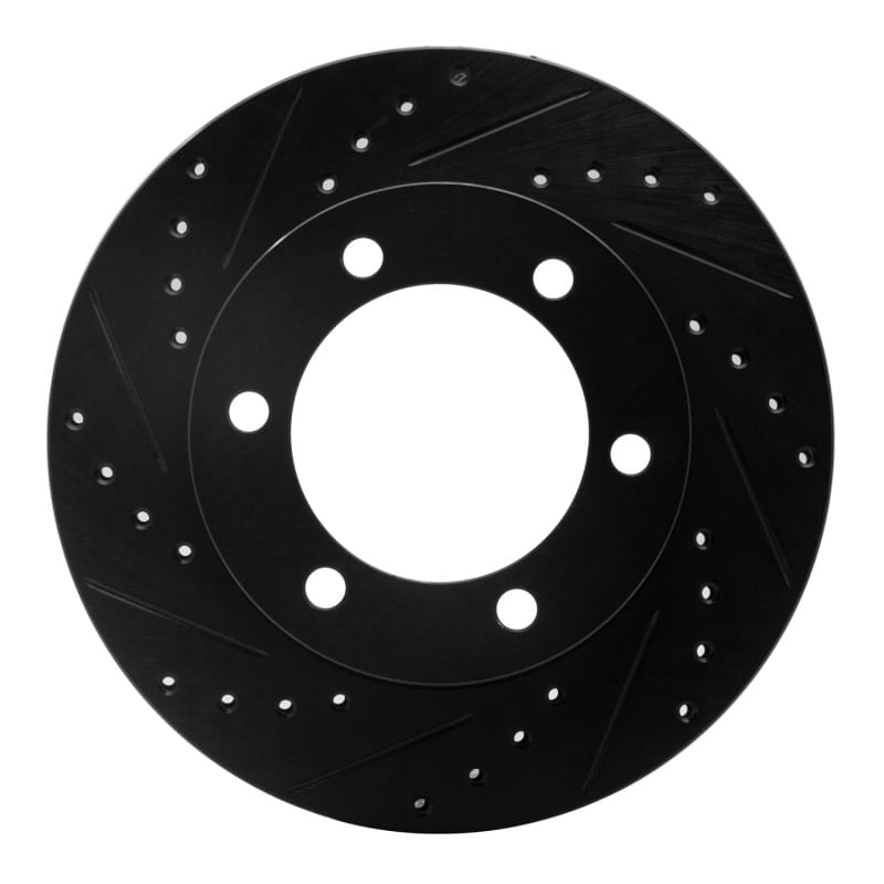 R1 Concepts — R1 95-04 Toyota Tacoma Front Left Drilled & Slotted Black Brake Rotor
R1 Brake Rotor Drill