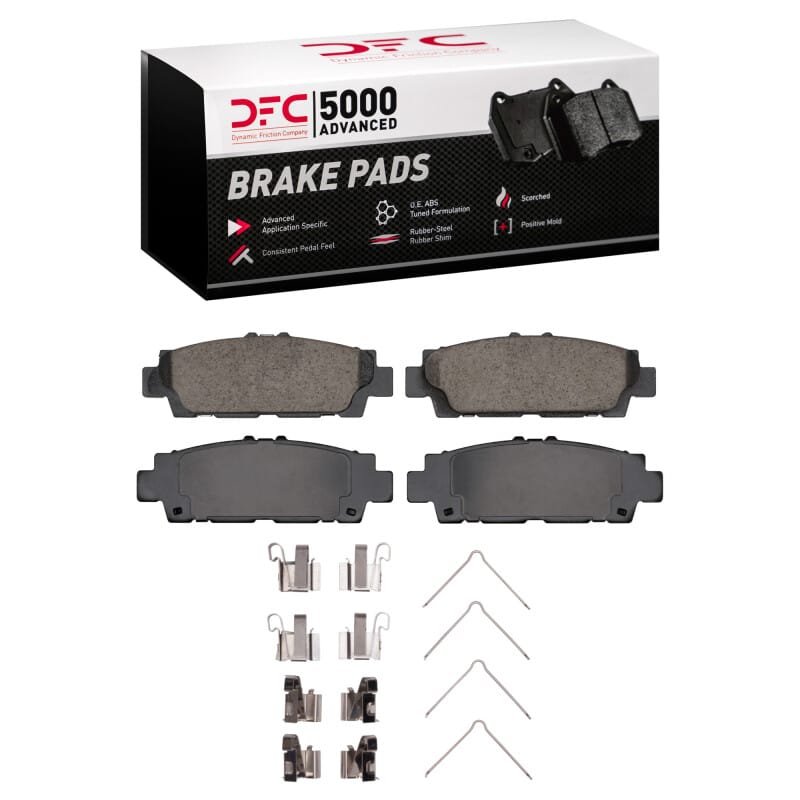 DFC — DFC 90-92 Lexus LS400 Rear 5000 Advanced Ceramic Brake Pads and Hardware Kit
DFC Brake Pad Set