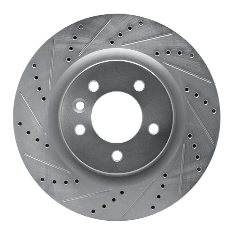 R1 Concepts — R1 05-09 Land Rover LR3 Front Left Drilled & Slotted Silver Brake Rotor
R1 Brake Rotor Drill