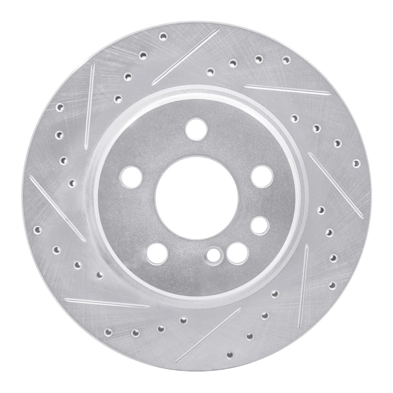 R1 Concepts — R1 92-99 Mercedes-Benz 600SEL Rear Left Drilled & Slotted Silver Brake Rotor
R1 Brake Rotor Drill