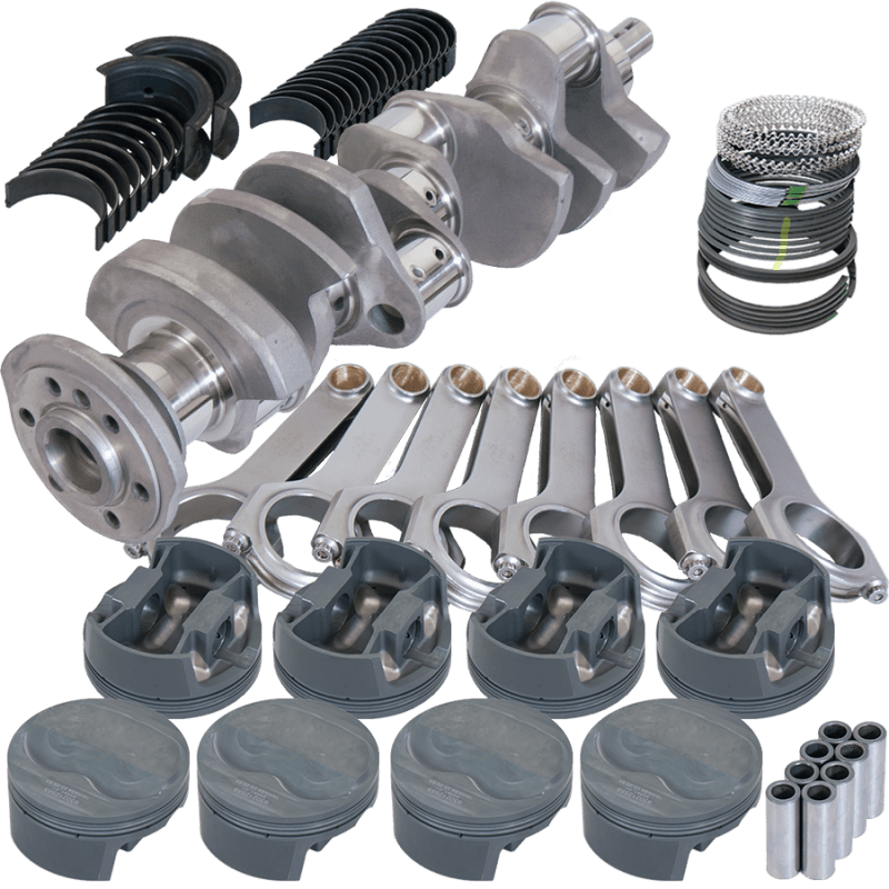 Eagle — Eagle Chevy 400 3.750in Crank 6.000in H-Beam 4cc Dome 4.155in Pistons Rotating Assembly
Competition Assembly