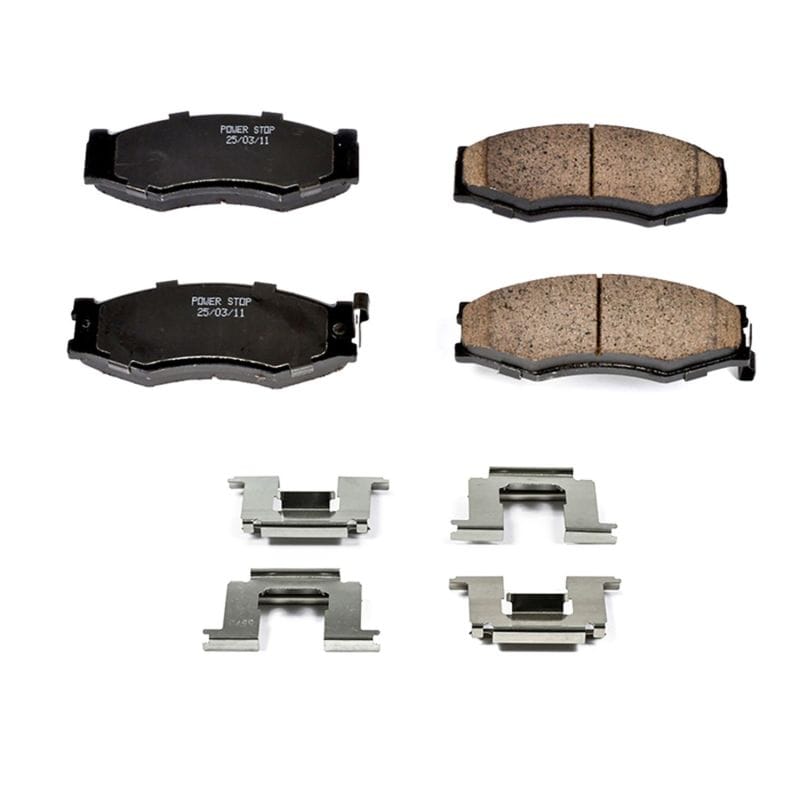 PowerStop — Power Stop 90-92 Infiniti M30 Front Z17 Evolution Ceramic Brake Pads w/Hardware
Z17 Brake Pads