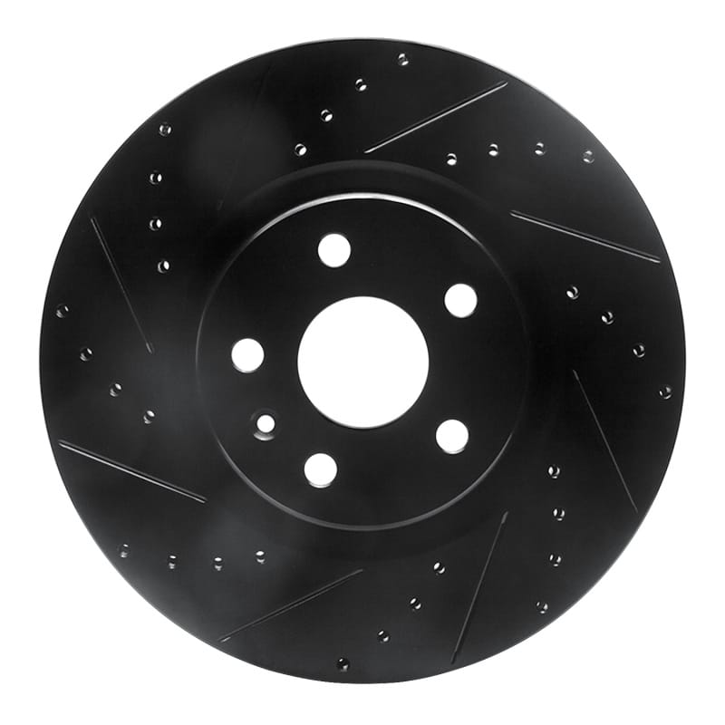 R1 Concepts — R1 08-17 Cadillac CTS Front Left Drilled & Slotted Black Brake Rotor
R1 Brake Rotor Drill