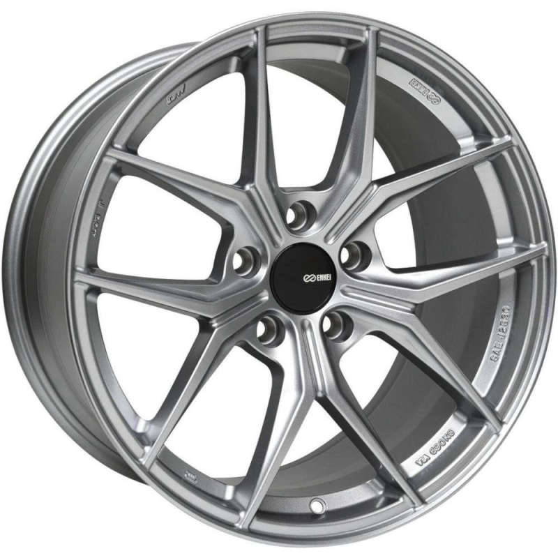 Enkei — Enkei TSR-X 18x8 45mm Offset 5x100 BP 72.6mm Bore Storm Gray Wheel