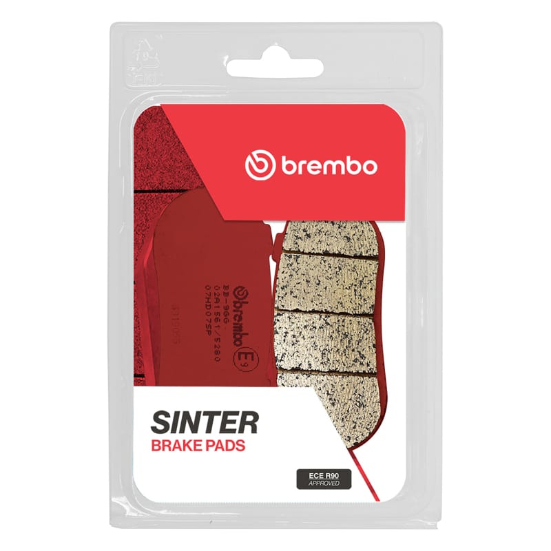 Brembo OE Powersports — Brembo OE 08-11 Harley-Davidson FLSTC Heritage Softail Classic 1584cc Brake Pad - Rear