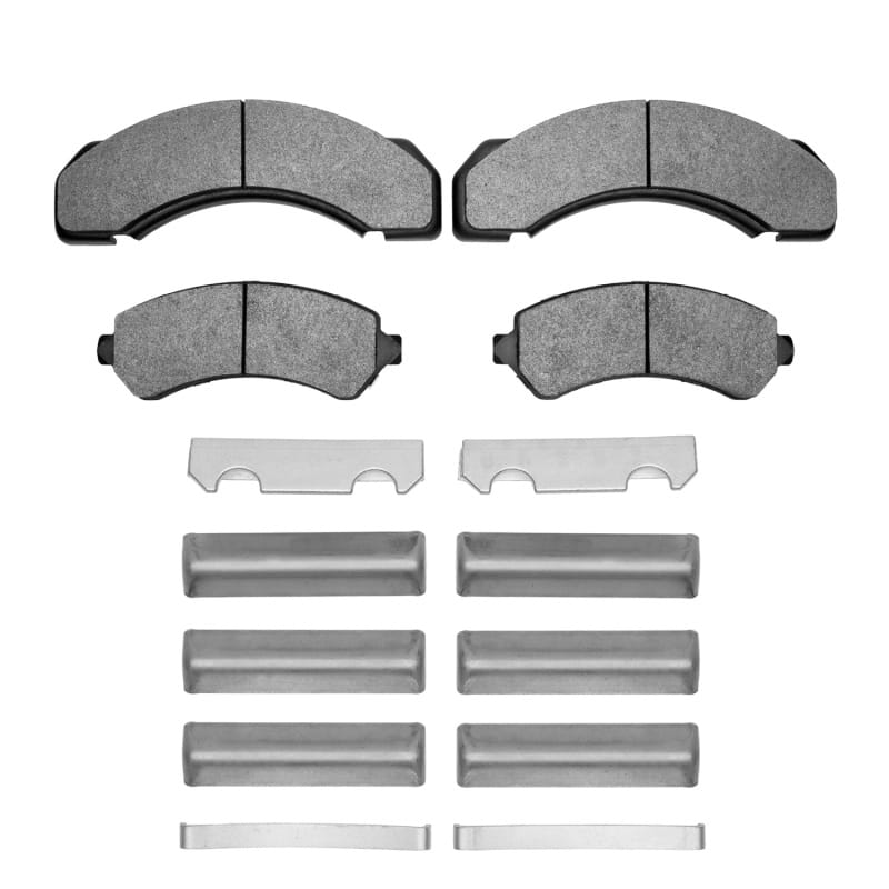 DFC — DFC 97-99 Chevrolet P30 Front/Rear 4000 HybriDynamic Brake Pads and Hardware Kit
DFC Brake Pad Set