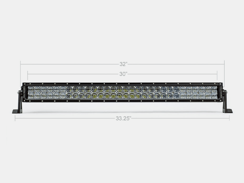 Cali Raised LED — Cali Raised 32In Dual Row 5D Optic Osram Led Bar - Spot