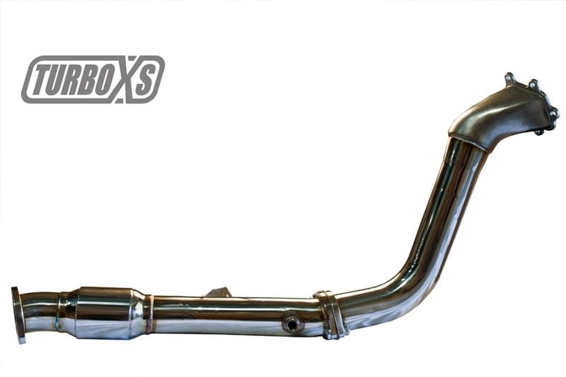 Turbo XS — Turbo XS 02-07 WRX-STi / 04-08 Forester XT High Flow Catted Downpipe
Exhaust Pipe