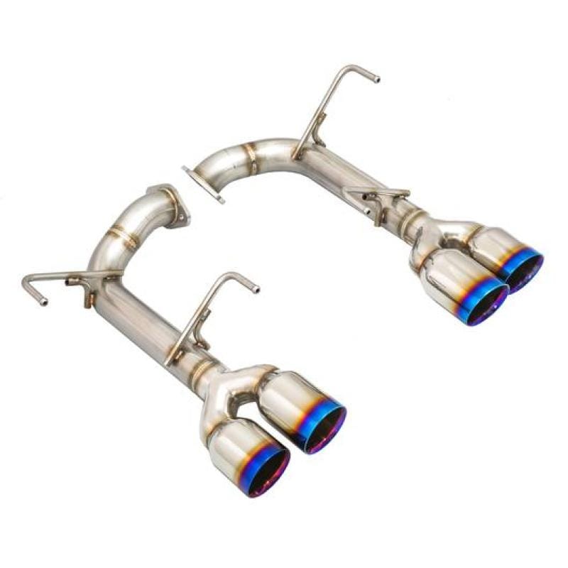 Remark — Remark 2015+ Subaru WRX/STI VA Axle Back Exhaust w/Titanium Stainless Double Wall Tip