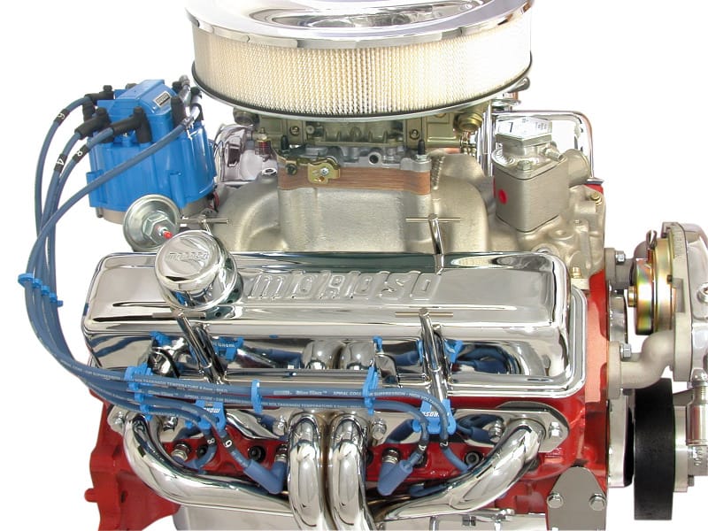 Moroso — Moroso 74-Up Chevrolet V8 Super HEI Ignition Kit w/Distributor Cap/Rotor/Blue Max Wires & Loom Kit
