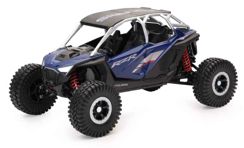 New Ray Toys — New Ray Toys Polaris RZR Pro R 4 Rock Crawler Azure Crystal Scale - 1:18