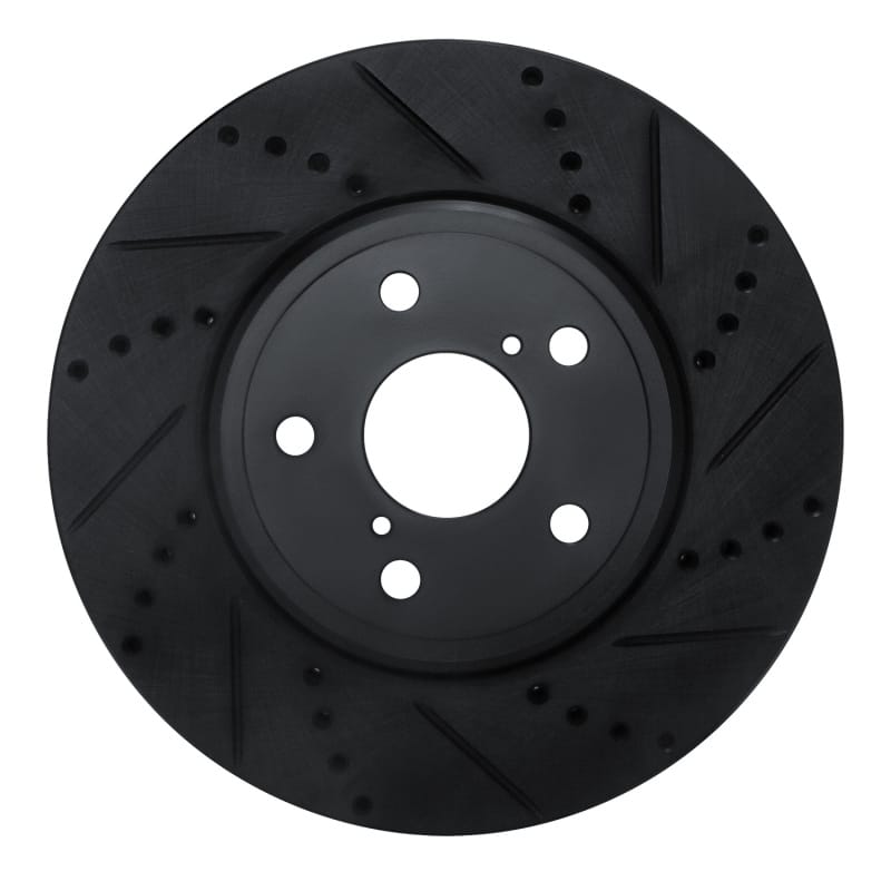 R1 Concepts — R1 01-06 Lexus LS430 Front Right Drilled & Slotted Black Brake Rotor
R1 Brake Rotor Drill