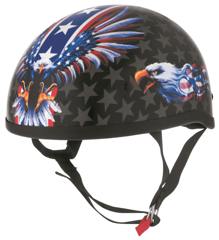 Bikers Choice — Skid Lids Flame Eagle Original Helmet - XL