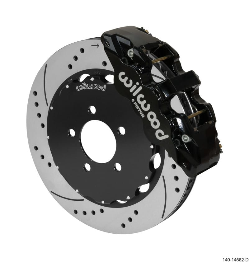 Wilwood — Wilwood AERO6 Front Big Brake Kit 14.00in Black 03-11 Crown Victoria
BRAKE KIT