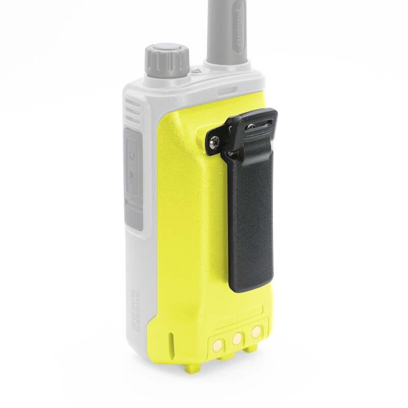 Rugged Radios — Rugged Radios GMR2/GMR2 PLUS Handheld Long-Lasting XL Lithium Battery w/USB Charging Safety Yellow