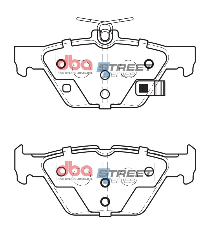 DBA — DBA 16-19 Subaru WRX Street Series Rear Brake Pads
Brake Pad
