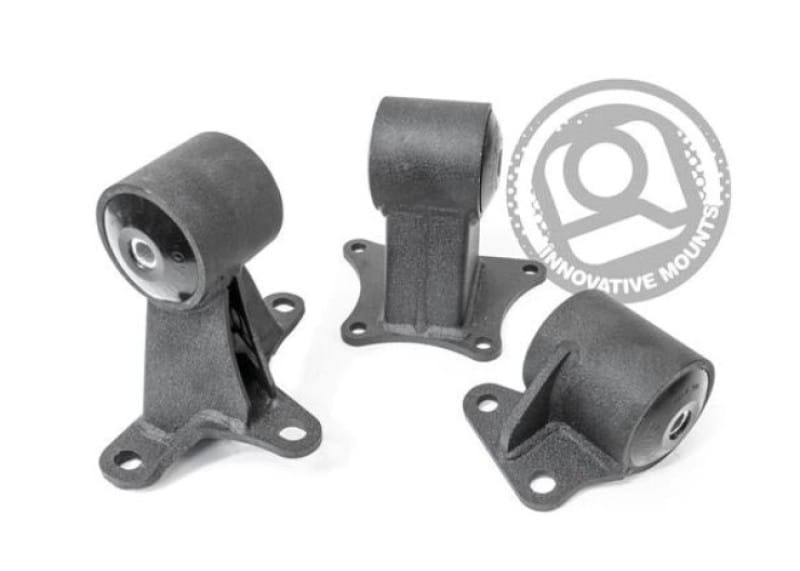 Innovative Mounts — Innovative 94-97 Accord F-Series Black Steel Mounts 95A Bushings (EX Chassis)
