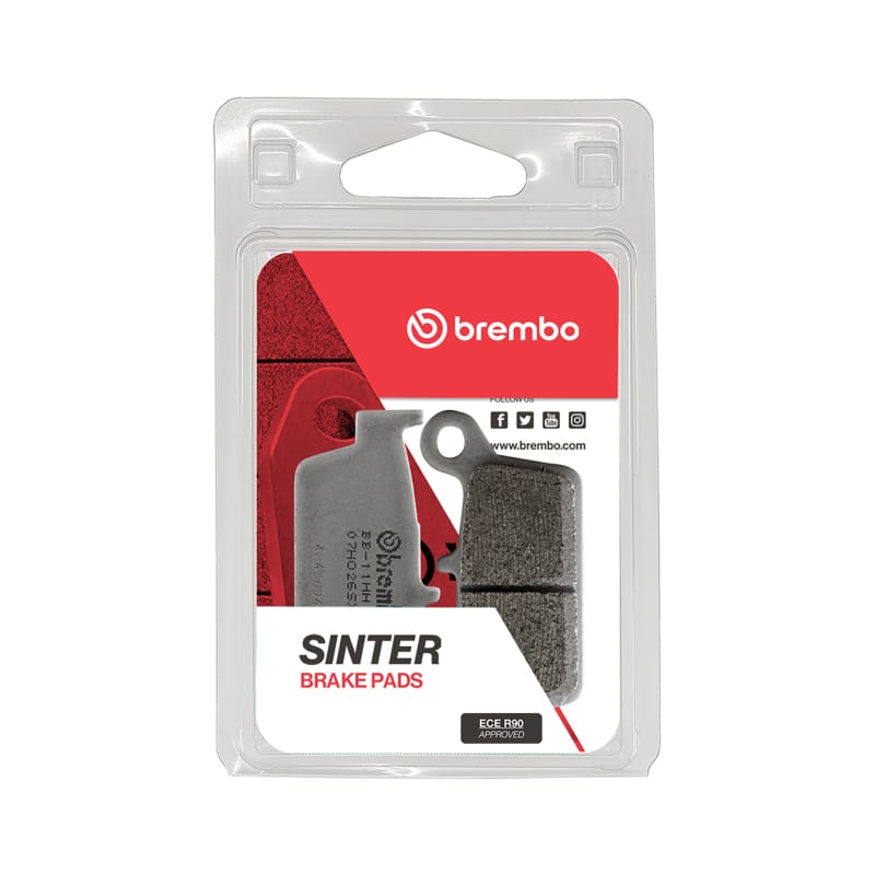 Brembo OE Powersports — Brembo OE 09-09 Fantic MX Regolarna Competizione 50cc Brake Pad - Rear