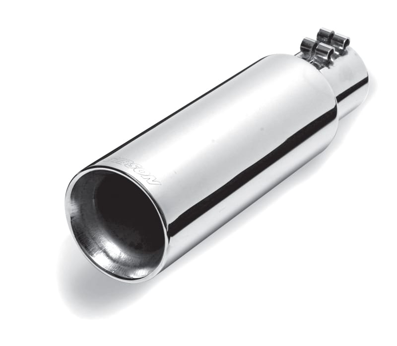 Gibson — Gibson Round Dual Wall Straight-Cut Tip - 4in OD/2.5in Inlet/12in Length - Stainless
Exhaust Tip