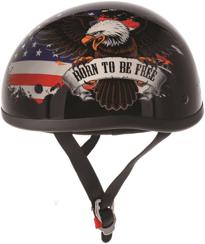 Bikers Choice — Skid Lids Freedom Eagle Original Helmet - Large