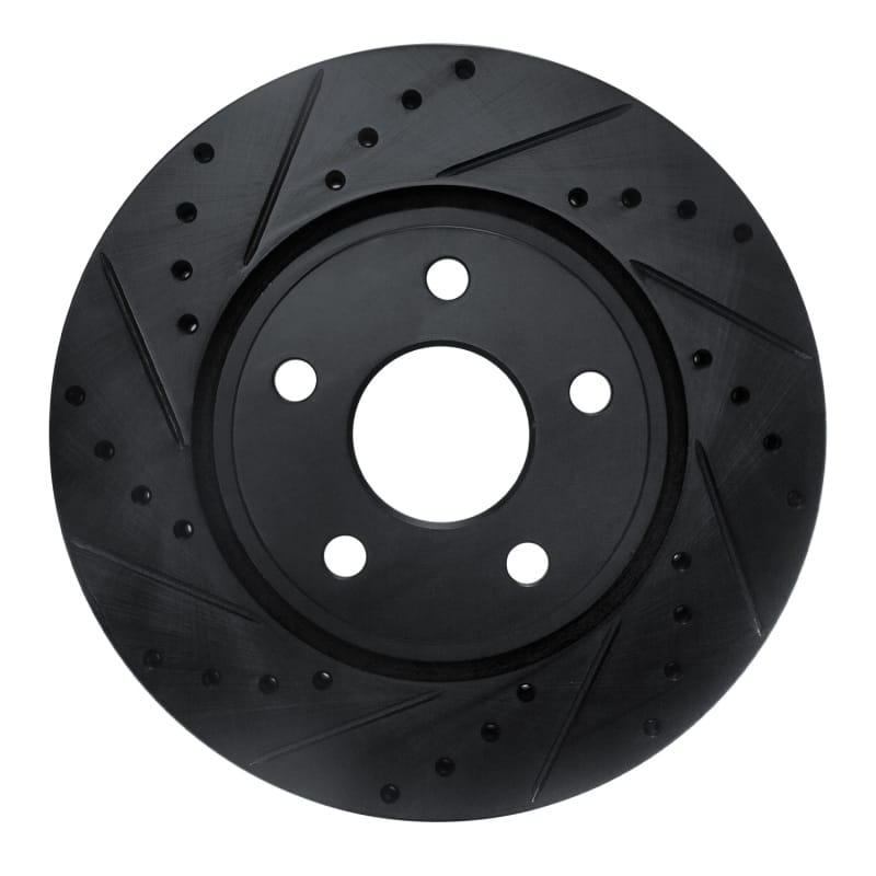 R1 Concepts — R1 11-22 Dodge Durango Front Left Drilled & Slotted Black Brake Rotor
R1 Brake Rotor Drill
