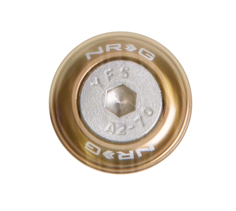 NRG — NRG Fender Washer Kit w/Rivets For Metal (Titanium) - Set of 10