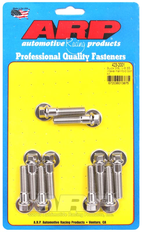 ARP — ARP Buick 3.8L V-6 SS Intake Manifold Bolt Kit