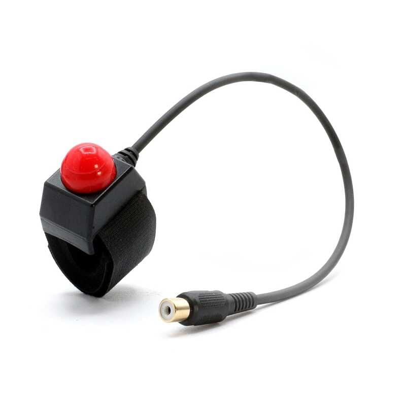 Rugged Radios — Rugged Radios Motorcycle Push to Talk (PTT) Velcro Mount with RCA Connector