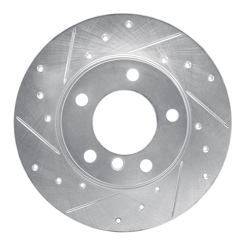 R1 Concepts — R1 95-98 BMW 318TI Front Left Drilled & Slotted Silver Brake Rotor
R1 Brake Rotor Drill
