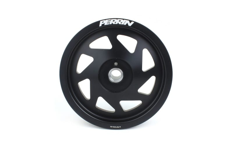 Perrin Performance — PERRIN 19-21 Subaru WRX / 16-18 Forester / 15-19 Legacy Lightweight Crank Pulley - Black