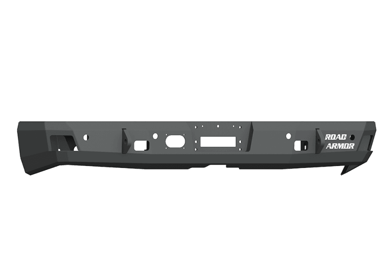 Road Armor — Road Armor 10-18 Ram 2500 Stealth Rear Winch Bumper - Tex Blk (WARN M8000 Only)