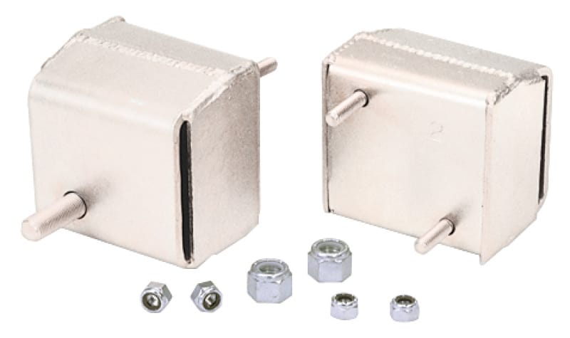 Moroso — Moroso 84-92 Ford 5.0L Mustang Motor Mounts - 3/16in - Grade 8 Studs - Steel - 2 Pack
