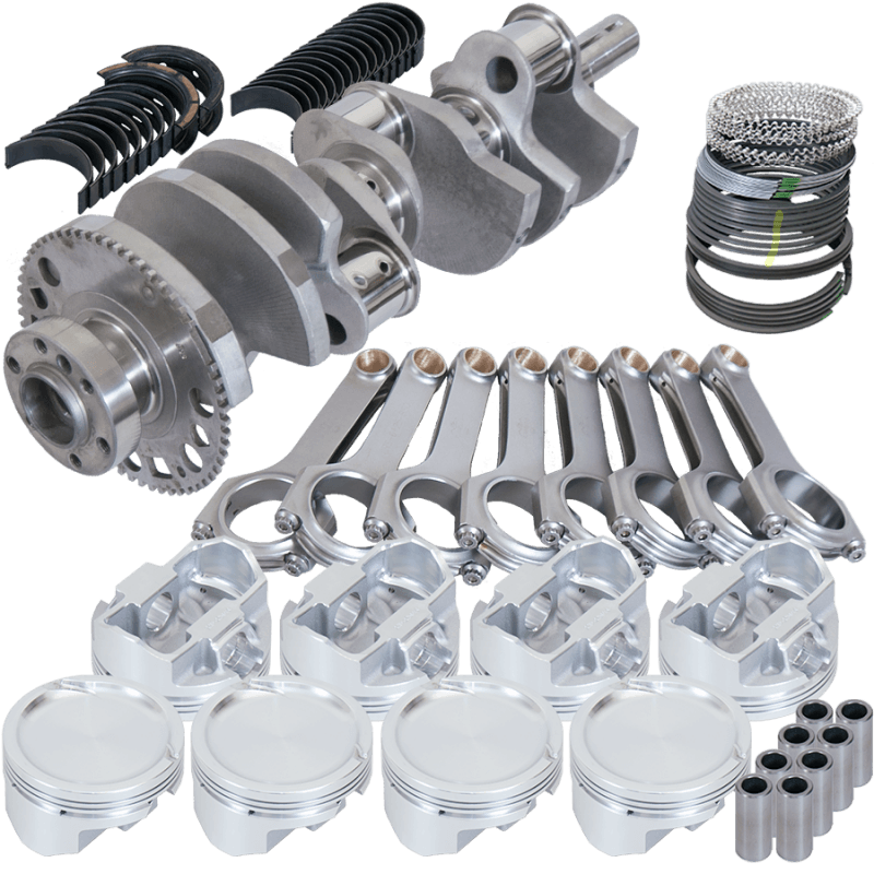 Eagle — Eagle Chevy LS1 4.000in Crank 58 Tth Reluctor 6.125in H-Beam -29cc 4.000in Pistons Rotating Assembly
Competition Assembly