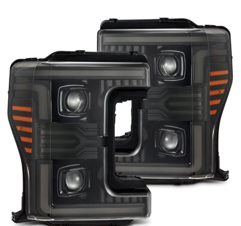 AlphaRex — AlphaRex 17-19 Ford F-250/350/450/550 Super Duty LUXX-Series LED Proj Headlights Alpha-Blk SS/SBDRL
Projector Headlights