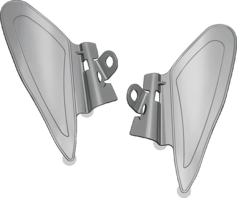Kuryakyn — Kuryakyn Saddle Shields Heat Deflectors 14-Up Indian Models(excluding Scout) Smoke