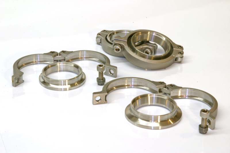 TiALSport — TiAL Sport V50/V60 Inlet/Outlet V-Band Clamp Set (Drop Ship Only/Must Order w/V60/V50 Wastegate)