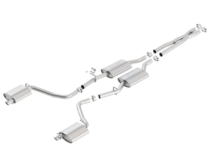 Borla — Borla 15-16 Dodge Charger 3.6L V6 ATAK Cat Back Exhaust (Uses Factory Valence)
Cat-Back System