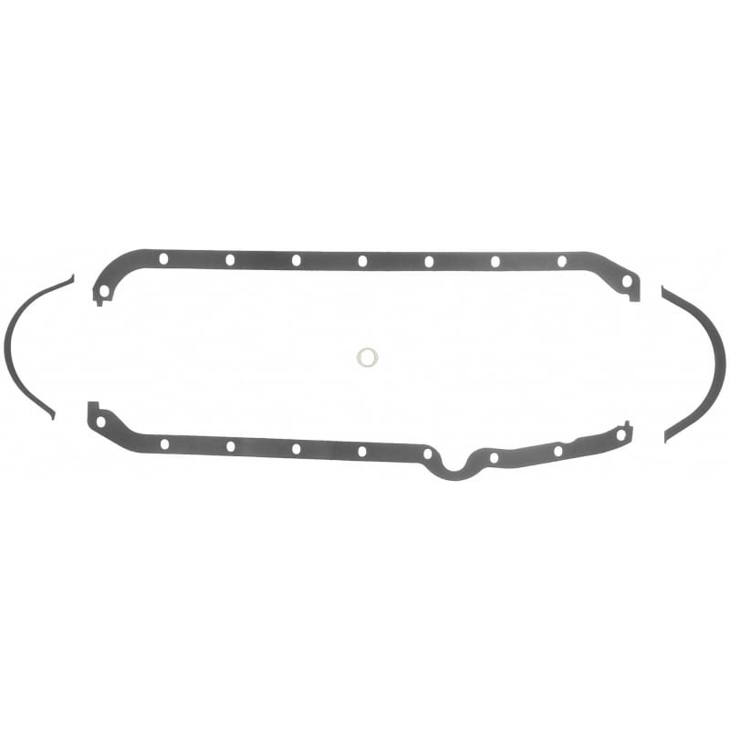 Fel-Pro — Fel-Pro 17980 Engine Oil Pan Gasket Set 18 Bolt Hole Multi Piece Gasket