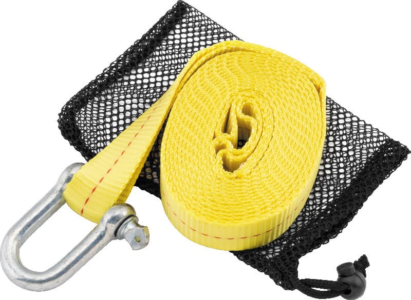 QuadBoss — Tow Strap, 12 ft., Yellow