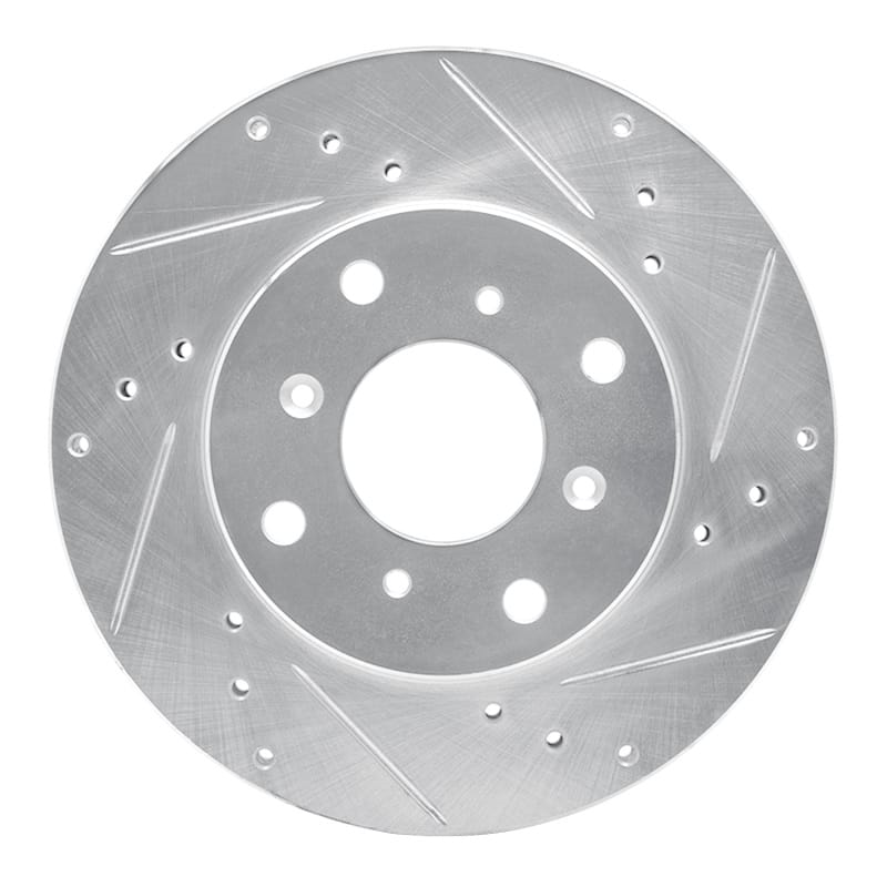 R1 Concepts — R1 92-96 Honda Prelude Front Right Drilled & Slotted Silver Brake Rotor
R1 Brake Rotor Drill