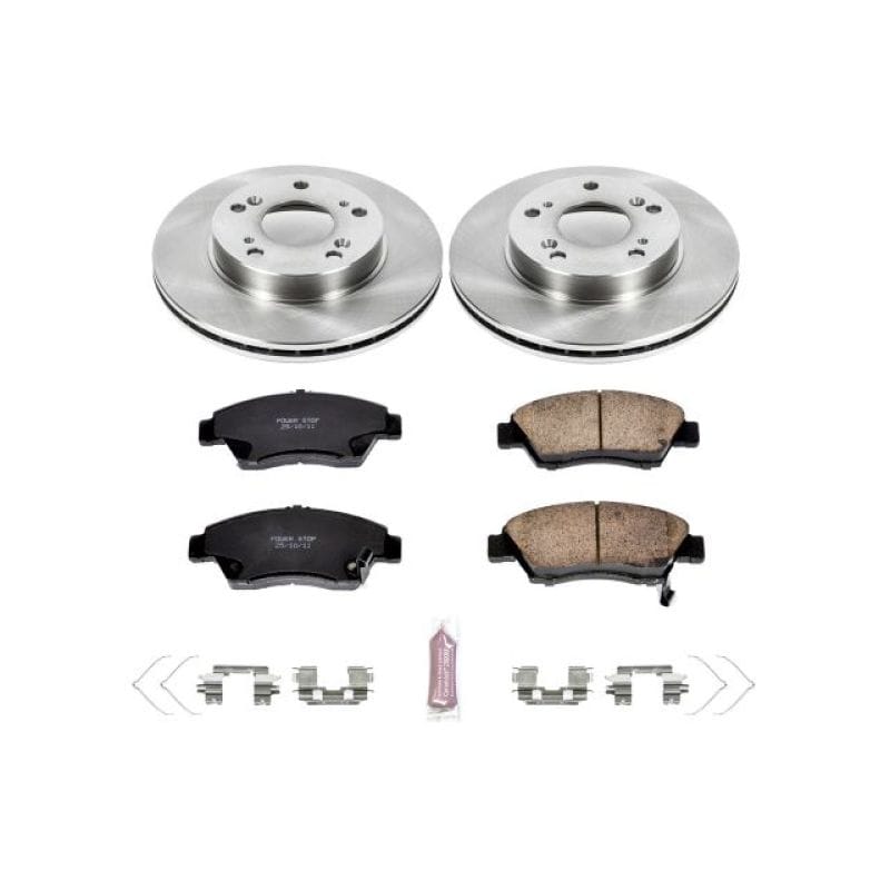 PowerStop — Power Stop 06-11 Honda Civic Front Autospecialty Brake Kit