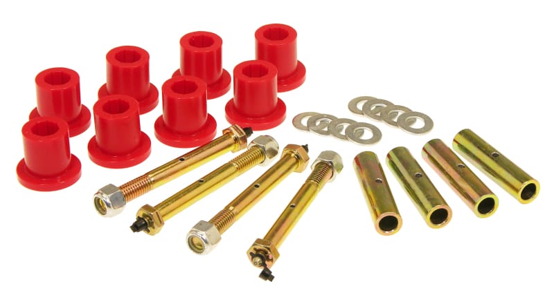 Prothane — Prothane 87-96 Jeep YJ Front or Rear Frame Shackle Bushings - Red
SPRING/SHACKLE BUSH