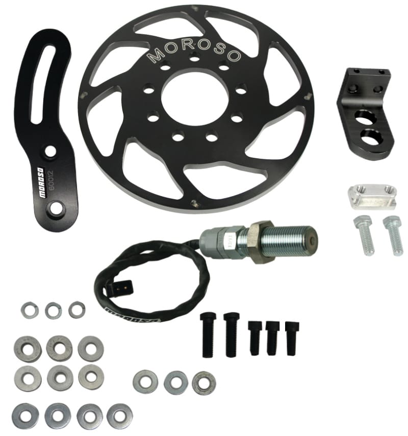 Moroso — Moroso Big Block Chevrolet Ultra Series Crank Trigger Kit - Driver Side Mount