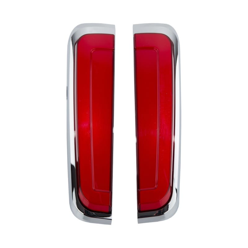 Kuryakyn — Kuryakyn Tracer LED Rear Lights '14 and Up H-D Tri Glide - Red/Chrome
