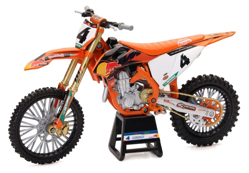 New Ray Toys — New Ray Toys KTM 450SX-F Red Bull (Chase Sexton #4)/Scale - 1:12
