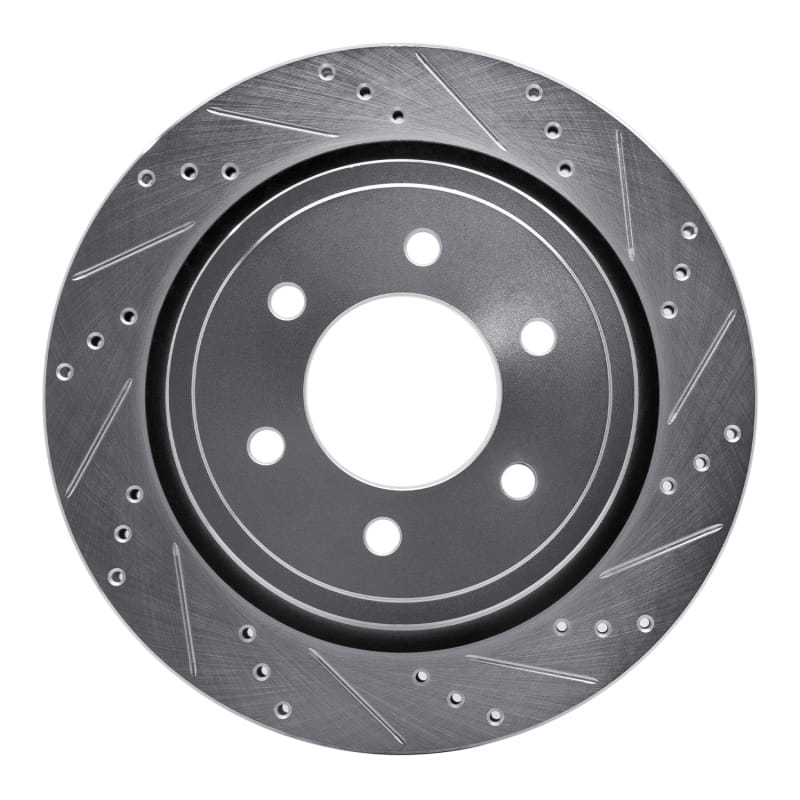 R1 Concepts — R1 15-17 Ford F-150 RWD Rear Right Drilled & Slotted Silver Brake Rotor
R1 Brake Rotor Drill
