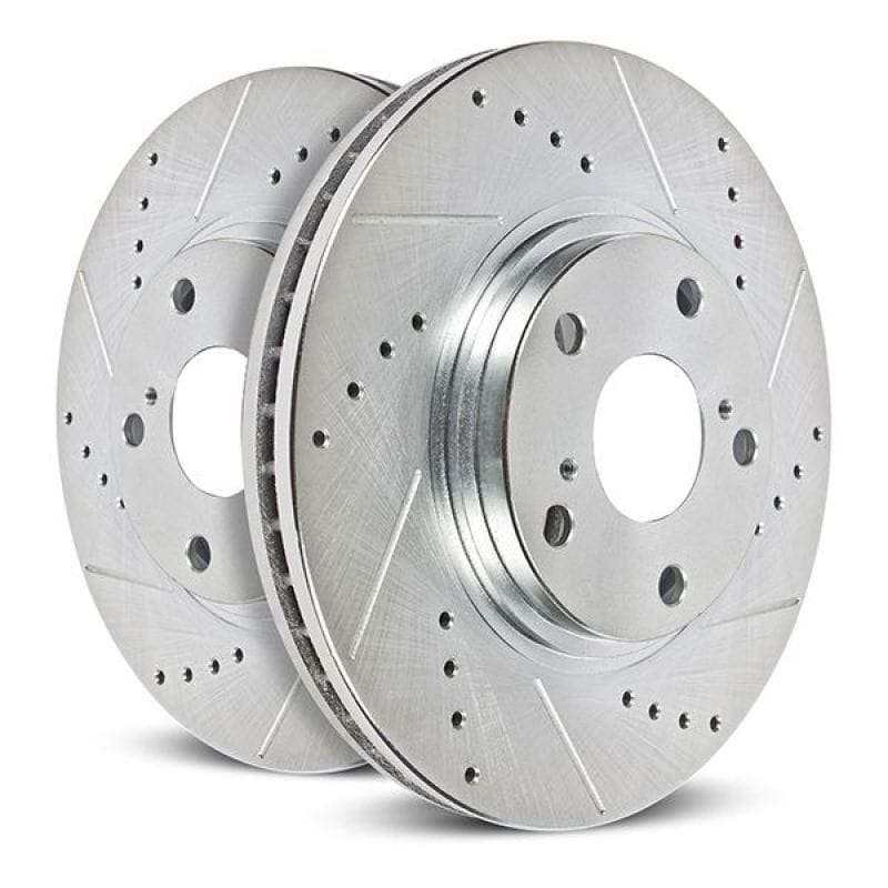 PowerStop — Power Stop Jeep Wrangler BBK Front Drilled & Slotted Rotor - Pair
PowerStop XPR