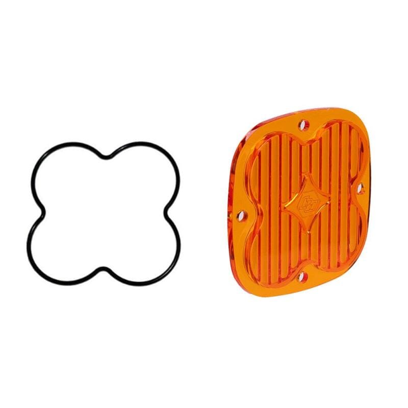 Baja Designs — Baja Designs Squadron Wide Cornering Factory Amber Lens Replacement Kit